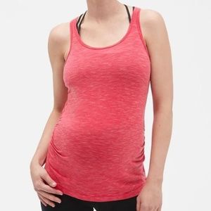 Maternity GapFit Breathe Racerback Tank Top